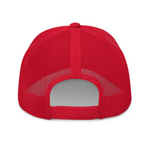 Load image into Gallery viewer, Curve Logo Trucker Cap - Red Logo
