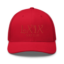 Load image into Gallery viewer, Curve Logo Trucker Cap - Red Logo
