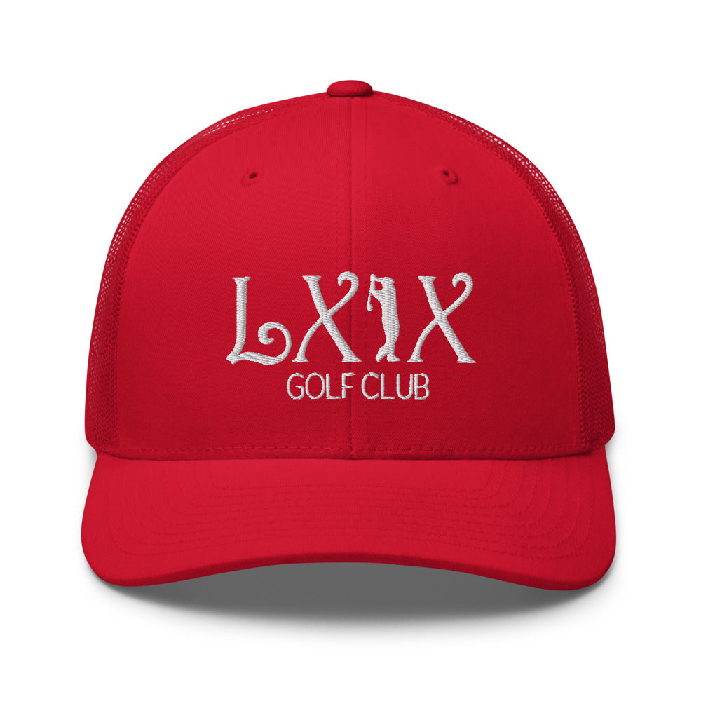 Curve Logo Trucker Cap - White Logo