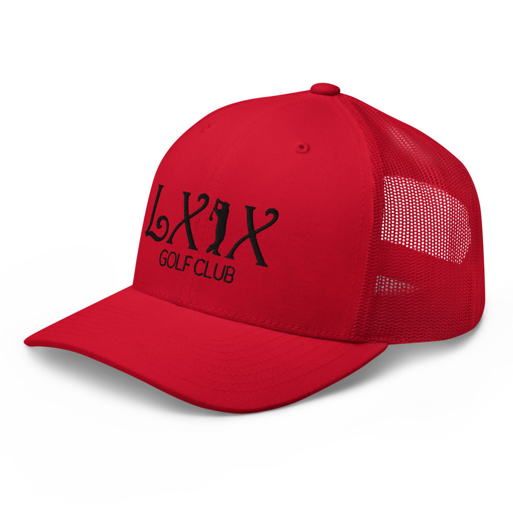Curve Logo Trucker Cap - Black Logo