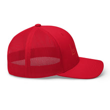 Load image into Gallery viewer, Curve Logo Trucker Cap - Red Logo
