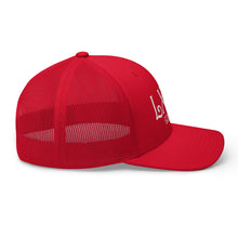 Load image into Gallery viewer, Curve Logo Trucker Cap - White Logo
