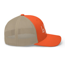 Load image into Gallery viewer, Curve Logo Trucker Cap - White Logo
