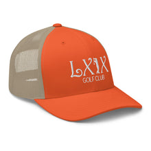 Load image into Gallery viewer, Curve Logo Trucker Cap - White Logo
