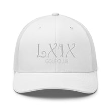 Load image into Gallery viewer, Curve Logo Trucker Cap - White Logo
