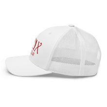 Load image into Gallery viewer, Curve Logo Trucker Cap - Red Logo
