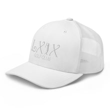 Load image into Gallery viewer, Curve Logo Trucker Cap - White Logo
