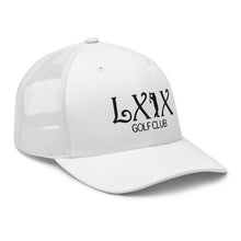 Load image into Gallery viewer, Curve Logo Trucker Cap - Black Logo
