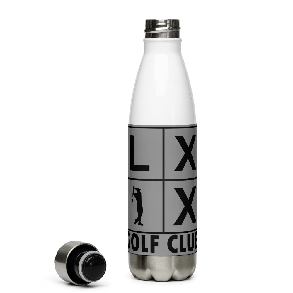 Four Box Logo Stainless Steel Water Bottle