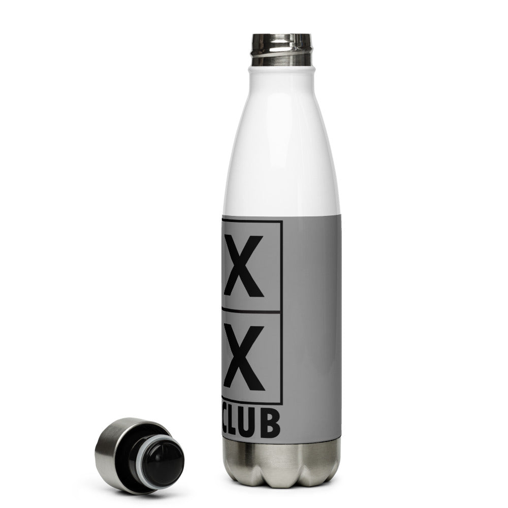 Four Box Logo Stainless Steel Water Bottle