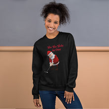 Load image into Gallery viewer, Ho Ho Hole in One Unisex Sweatshirt
