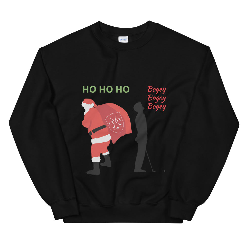 Ho Ho Ho Bogey Unisex Sweatshirt