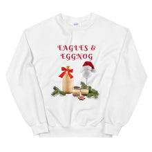 Load image into Gallery viewer, Eagles &amp; Eggnog Unisex Sweatshirt
