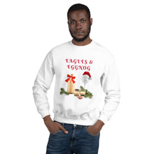 Load image into Gallery viewer, Eagles &amp; Eggnog Unisex Sweatshirt
