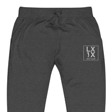 Load image into Gallery viewer, Box Logo Unisex Fleece Sweatpants - White Logo
