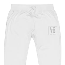 Load image into Gallery viewer, Box Logo Unisex Fleece Sweatpants - White Logo
