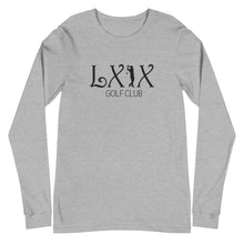 Load image into Gallery viewer, Curve Logo Unisex Long Sleeve Tee - Gray Logo
