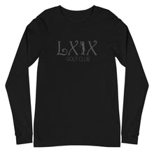 Load image into Gallery viewer, Curve Logo Unisex Long Sleeve Tee - Gray Logo
