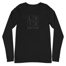 Load image into Gallery viewer, Four Box Logo Unisex Long Sleeve Tee - Gray Logo
