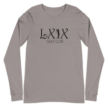 Load image into Gallery viewer, Curve Logo Unisex Long Sleeve Tee - Gray Logo
