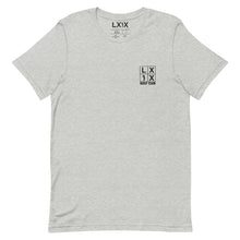 Load image into Gallery viewer, Four Box Logo Short-sleeve Unisex T-shirt - Black Embroidered Logo
