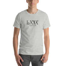 Load image into Gallery viewer, Curve Logo Short-sleeve Unisex T-shirt - Gray Logo
