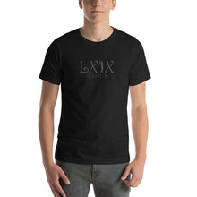 Load image into Gallery viewer, Curve Logo Short-sleeve Unisex T-shirt - Gray Logo
