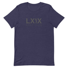 Load image into Gallery viewer, Swinger Centered Logo Short-Sleeve Unisex T-Shirt - Gray Logo
