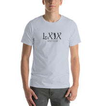 Load image into Gallery viewer, Curve Logo Short-sleeve Unisex T-shirt - Gray Logo
