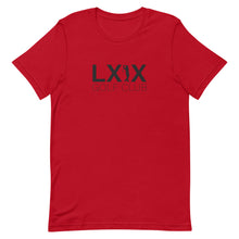 Load image into Gallery viewer, Swinger Centered Logo Short-Sleeve Unisex T-Shirt - Gray Logo
