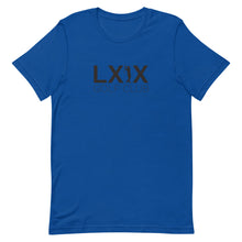 Load image into Gallery viewer, Swinger Centered Logo Short-Sleeve Unisex T-Shirt - Gray Logo
