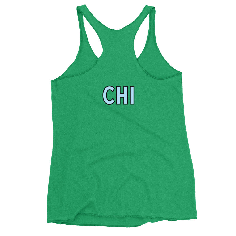 City Series - CHI - Women's Racerback Tank