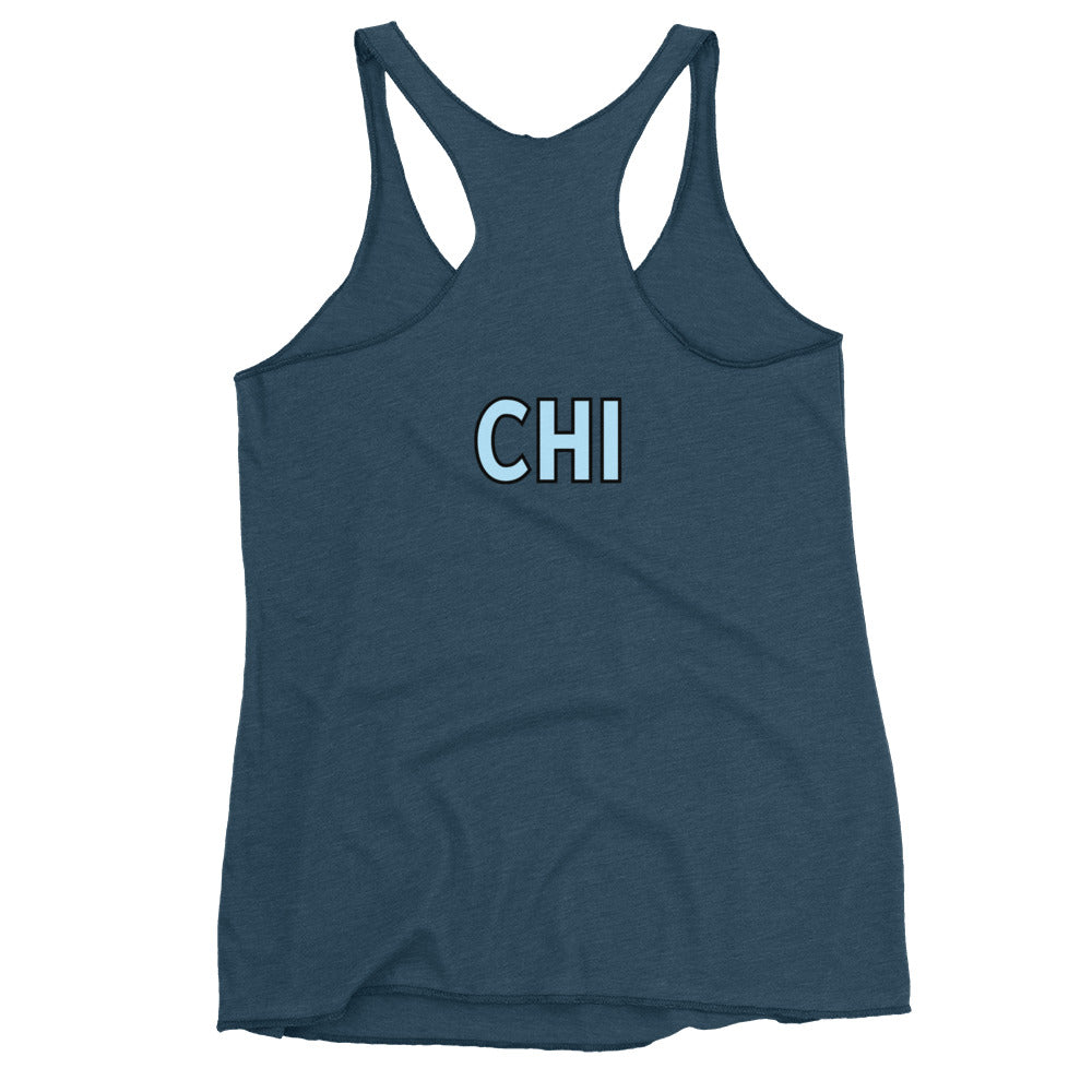 City Series - CHI - Women's Racerback Tank
