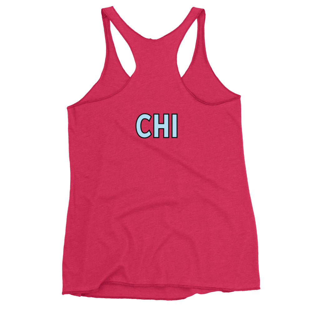 City Series - CHI - Women's Racerback Tank