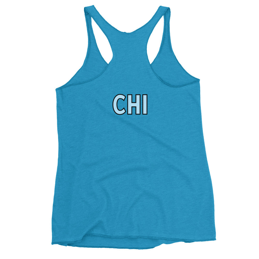 City Series - CHI - Women's Racerback Tank