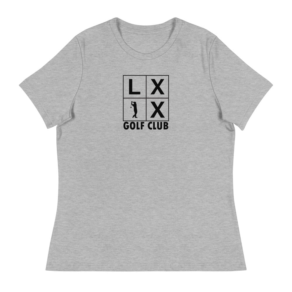 Four Box Logo Women's Relaxed T-Shirt