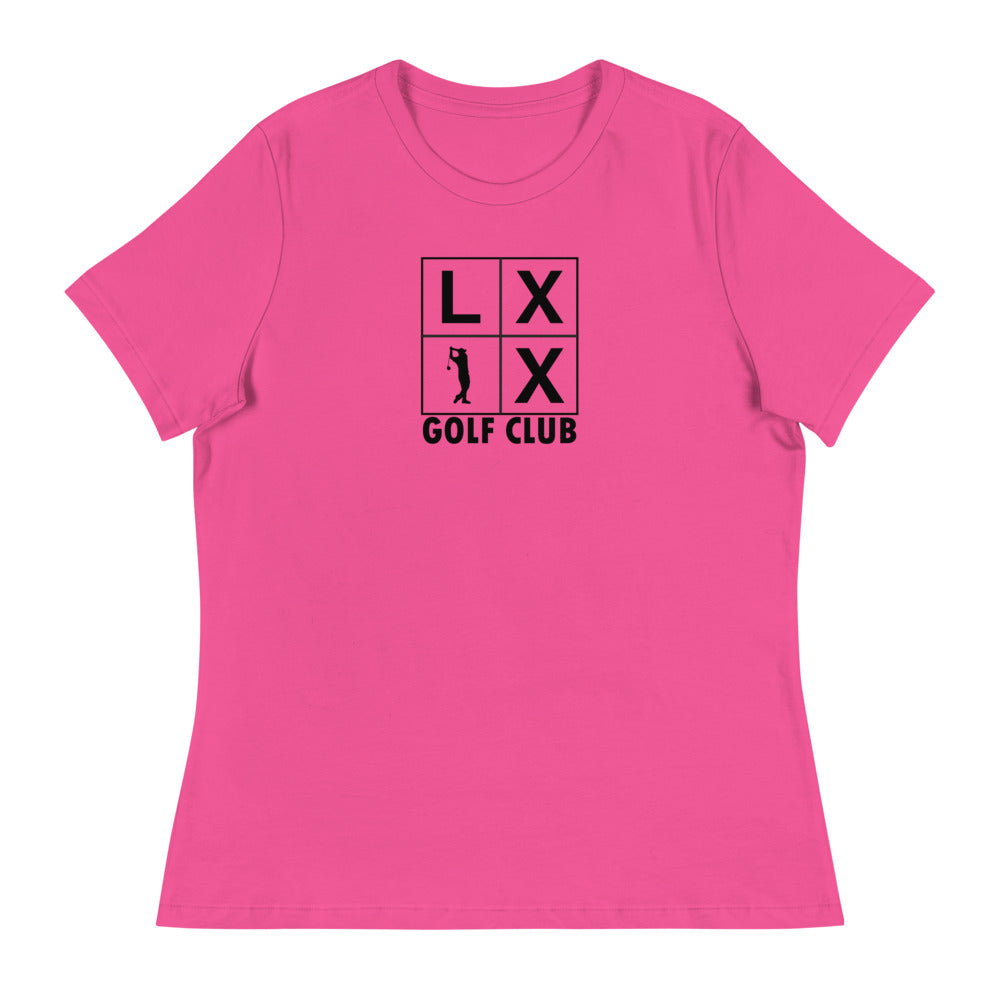 Four Box Logo Women's Relaxed T-Shirt