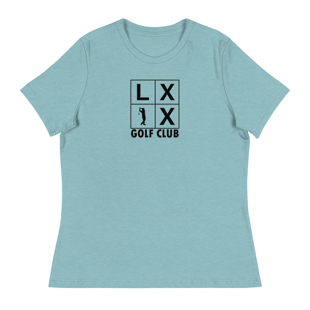 Four Box Logo Women's Relaxed T-Shirt