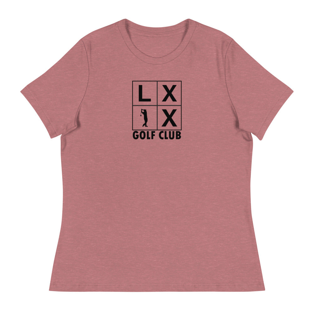 Four Box Logo Women's Relaxed T-Shirt
