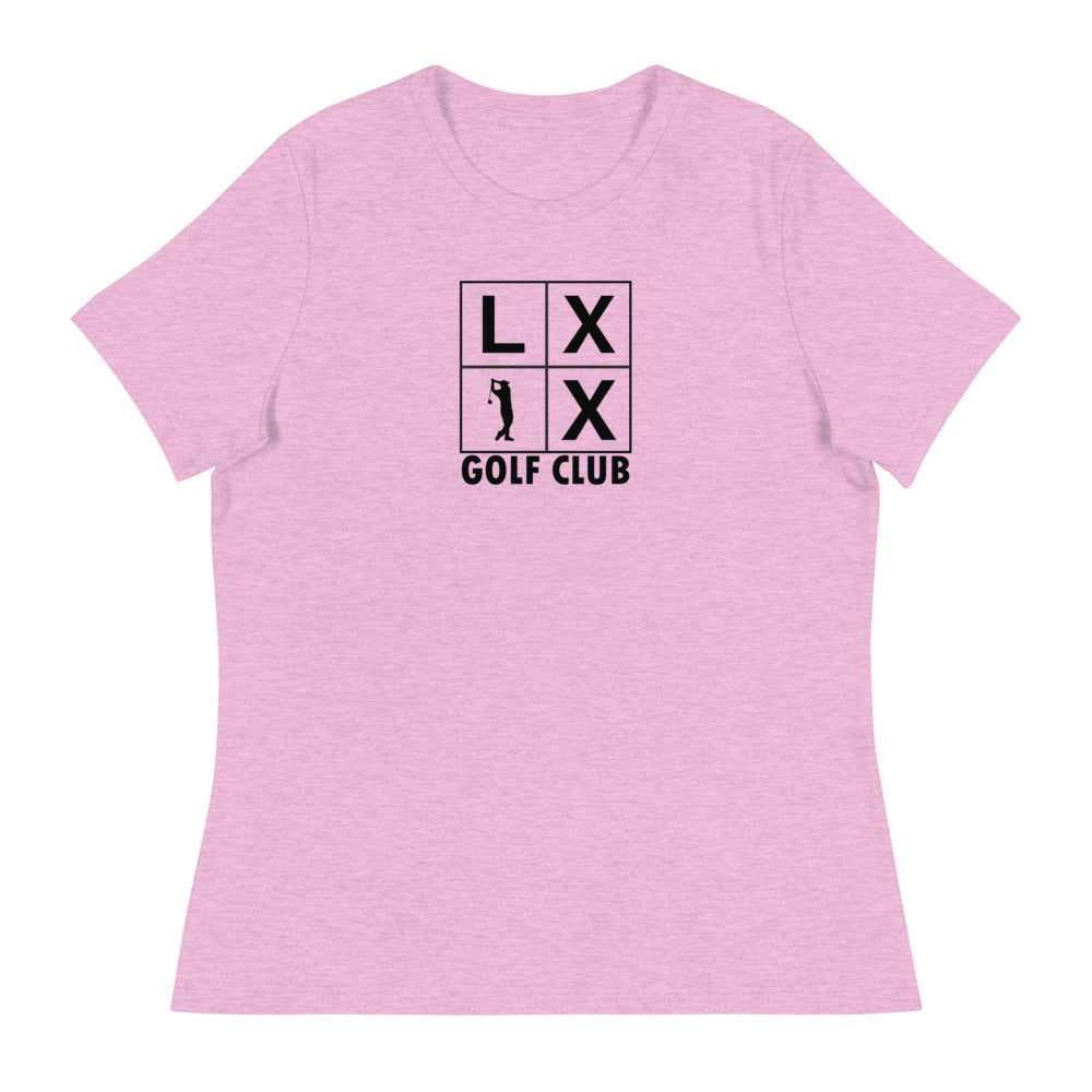Four Box Logo Women's Relaxed T-Shirt
