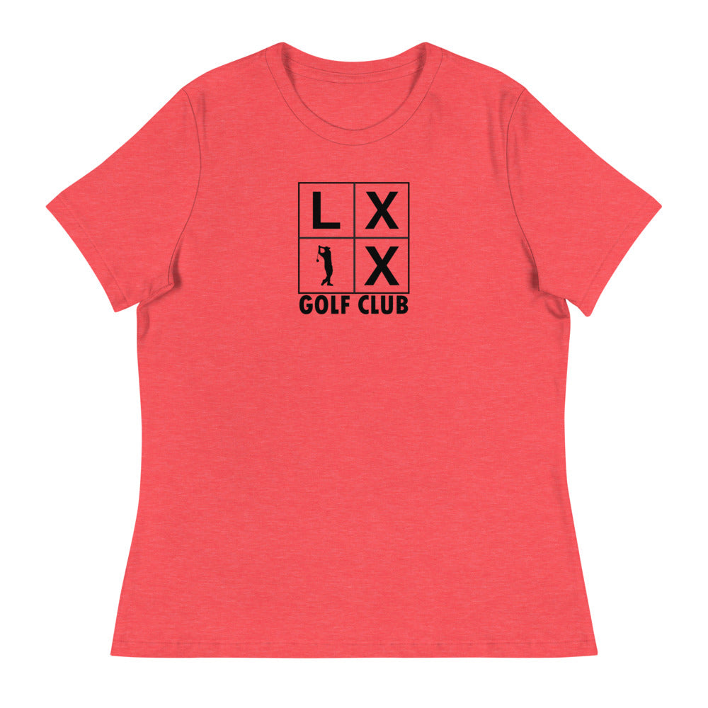 Four Box Logo Women's Relaxed T-Shirt
