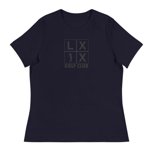 Four Box Logo Women's Relaxed T-Shirt