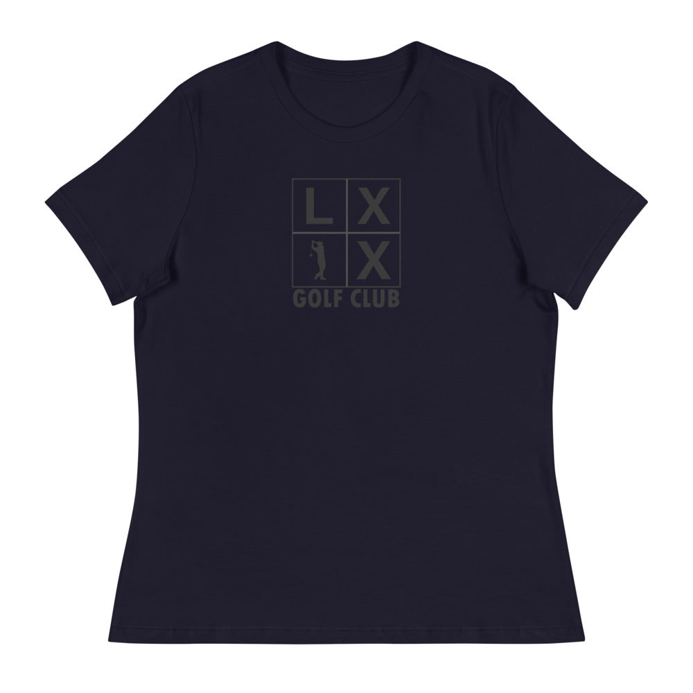 Four Box Logo Women's Relaxed T-Shirt