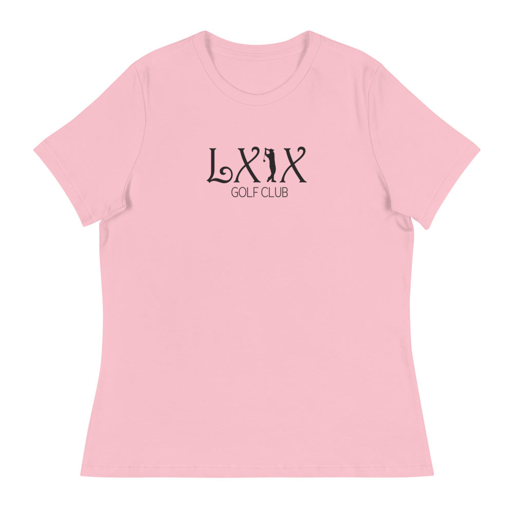 Curve Logo Women's Relaxed T-Shirt - Gray Logo