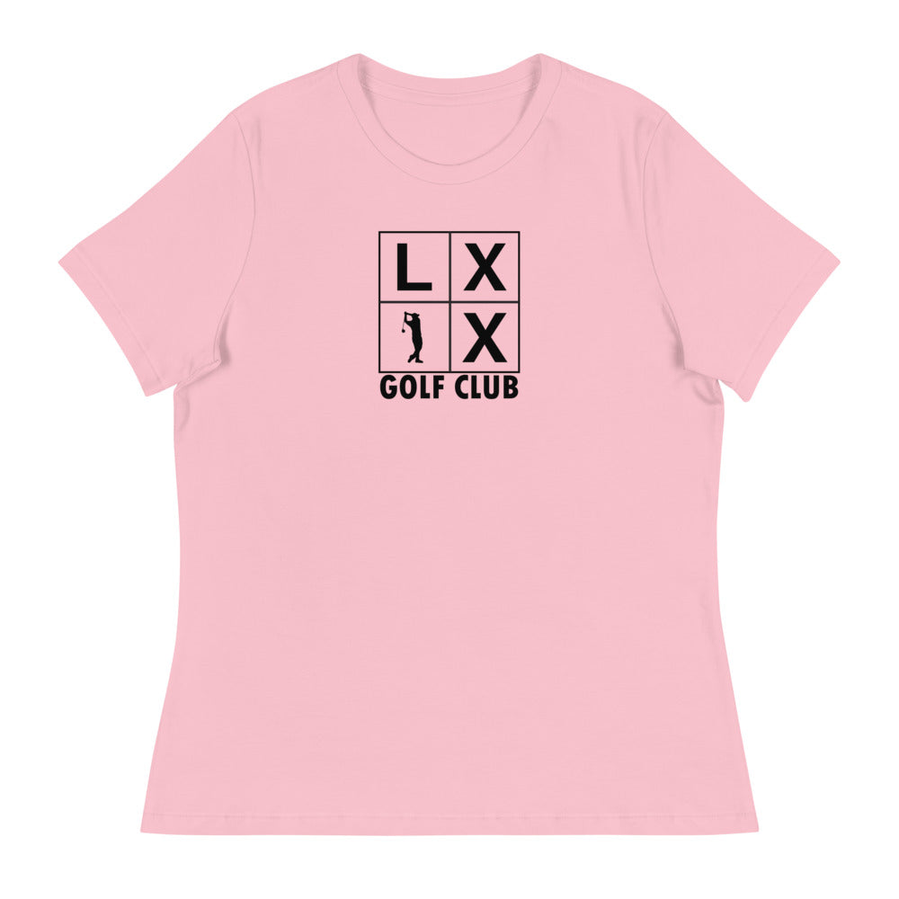 Four Box Logo Women's Relaxed T-Shirt