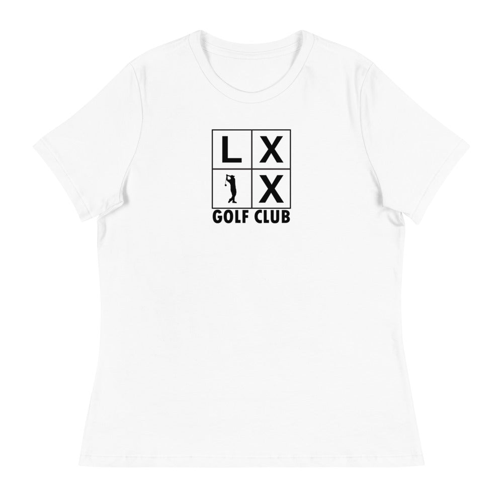 Four Box Logo Women's Relaxed T-Shirt
